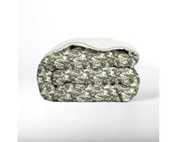 Eazzzy Dekbedden Print - Oneline Red Faces - 200x200 cm