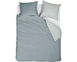 Beddinghouse Warm dekbedovertrek - Lits-Jumeaux - 240 x 200/220 cm - Blauw
