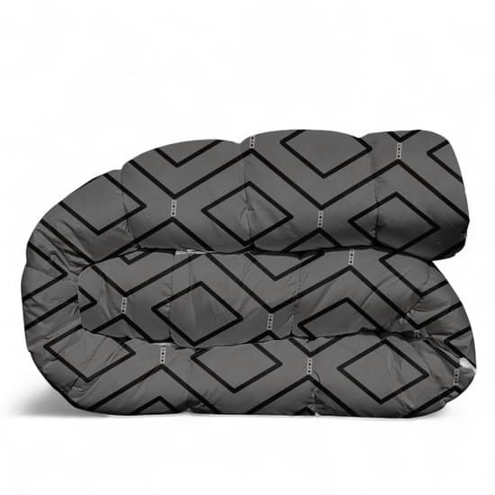 Premium Dekbed bedrukt - Zonder hoes ( 2 in 1 ) - Tweezijdig - 240 x 220 cm - Renaux Dark / Renaux Light