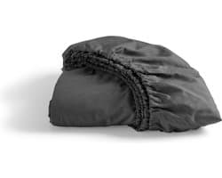 Cinderella - Weekend - Hoeslaken - Tot 25 cm matrashoogte - 100% Katoen - 160x200 cm - Antraciet