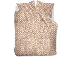 Beddinghouse Retro Grid Dekbedovertrek - Lits-jumeaux - 240x200/220 cm - Red