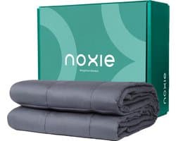 Noxie Premium Verzwaringsdeken 8 KG - Weighted Blanket - Katoen - 150x200cm - Grijs