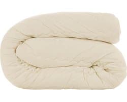 Snoozing Texel - Wol - 4-seizoenen dekbed - Lits-jumeaux - 240x220 cm - Wit