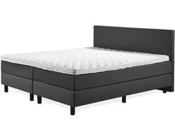 Boxspring Luxe 180x200 Glad Antracite