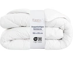 Dekbed 200x200 - Microvezel Dekbed - Heerlijk Slapen - Dubbelzijdig Bruikbaar - 200 bij 200 - Wit