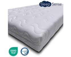 Sleep Sense® - Hotel XL koudschuim matras 160x200 - circa 17 cm - Comfortschuim - SG50 - premium afritsbare hoes - Oekotex Certipur gecertificeerd - Gratis levering