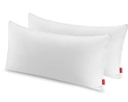 Blumtal Kussen Uno - Hoofdkussen met aanpasbare vulling - 100% Microvezel - 40 x 80 cm - Set van 2