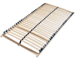 Lattenbodem 120 x 200 cm - Ergonomische 7 zone bedbodem met 28 flexibele latten - Zelfmontage