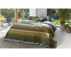 Beddinghouse Rhys dekbedovertrek - Tweepersoons - 200x200/220 - Groen
