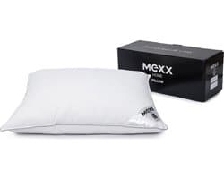 Mexx Excellent - Hoofdkussen medium - dons en veren - katoenen tijk - absorberend - 60 cm x 70 cm