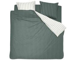 Cinderella Eenvoud Dekbedovertrek - Tweepersoons - 200x200/220 cm - Groen