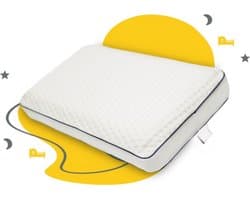 Traagschuim Serie - Hoofdkussen - 30 dagen Proefslapen - Hoofdkussen traagschuim - Hotelkwaliteit - Hoofdkussens slaapkamer - Hoofdkussen Nekklachten - XL Luxe Kussen | 70x40x12 cm