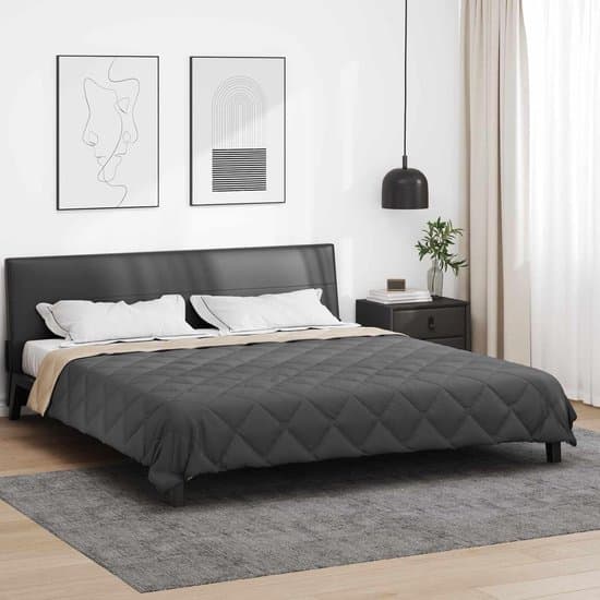 Zomerdekbed - Microvezel Dekbed - Comfortabel Slapen - Oeko-Tex Gecertificeerd - 200x200 cm - Antraciet Taupe