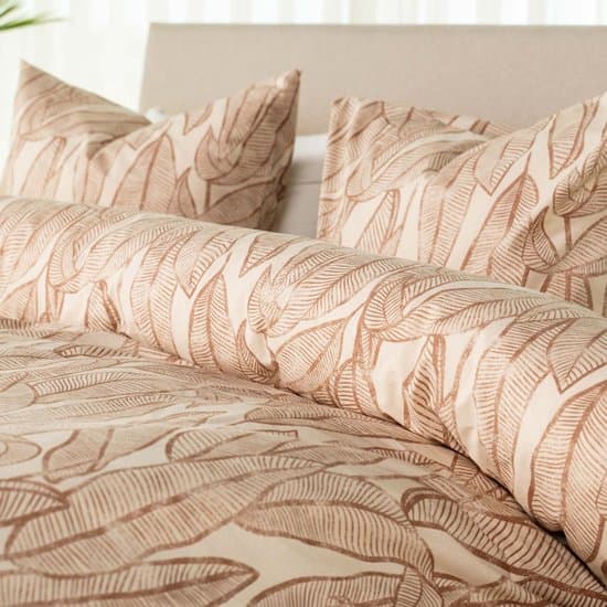 Kayori Kimora Dekbedovertrek Katoen - 240x200-220 +2 slopen - Zacht & Ademend - Lits-jumeaux - Naturel