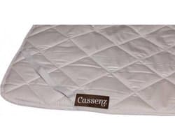Cassenz Plateau Molton | matrasbeschermer | 100% katoen - 160/200cm - 950gr.