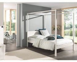 LUCEVI - Pino Hemelbed 140x200cm - Wit