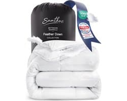 Luxe Dekbed 200x200 cm van Dons en Veren - Geschikt voor Zomer en Winter