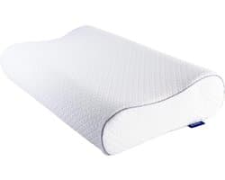 Hoofdkussen - Orthopedisch Hoofdkussen tegen Nekklachten - Ergonomisch Hoofdkussen - Traagschuim - 40x60cm