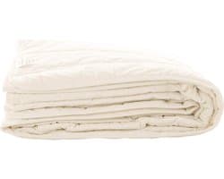 Snoozing Kreta - Katoen - Zomerdekbed - Tweepersoons - 200x200 cm - Wit