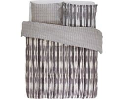 Essenza Berber Dekbedovertrek Anthracite 200x220+2/60x70