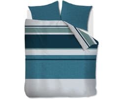 Beddinghouse Laila dekbedovertrek - Tweepersoons - 200x200/220 - Blauw