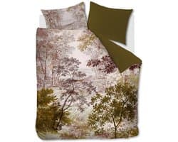 Beddinghouse Odile dekbedovertrek - Lits-Jumeaux - 240x200/220 cm - Groen