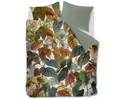 Beddinghouse Begonia Dekbedovertrek - Lits-jumeaux - 240x200/220 cm - Groen