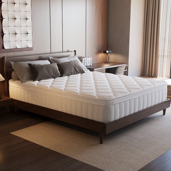 Elekiatech Matras 140x200 cm - 25 cm dik-Tweepersoonsmatrassen - Pocketvering matras - Anti-Allergische - met 9-laags composietstructuur