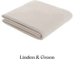 L&G - %100 Katoen Hoeslaken 160x200 cm - tot 25cm Matrasdikte- Rondom Elastiek - Zandbeige