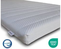 Easy Bedden® - Luxe Comfort Topper - Topdekmatras - 200x210 - Circa 9 cm - Hybride Purschuim - Medium Stevigheid - Premium Bamboe Hoes - Afritsbaar & Wasbaar - Anti-allergisch & Hypoallergeen - CertiPUR® & Oeko-Tex® - Gratis Thuisbezorgd
