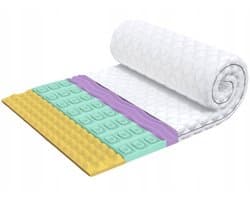 Matras Topper 140x200 cm - 5cm Dik, H3 - Comfort & Ondersteuning