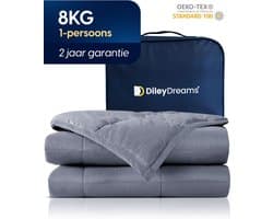 Diley Dreams Verzwaringsdeken 8KG – Weighted Blanket – Verzwaarde Deken – Zware Deken – 150x200cm