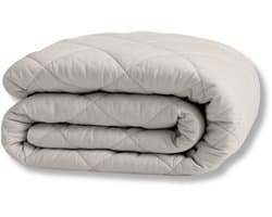 Y-NOT Dreambed Original All Year Offwhite 140x220 - Eenpersoonsdekbed - Dekbed Zonder Overtrek - Wasbaar Hoesloos Dekbed - 30 dagen proefslapen - Bedrukt dekbed - Dekbed met vaste overtrek - All year winterdekbed & zomerdekbed