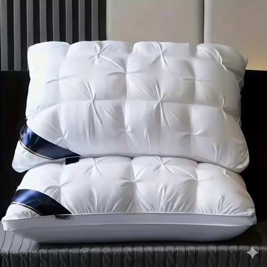 2x Neksteun Kussens – Comfortabel & Ademend voor Slaap en Ontspanning