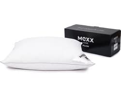 Mexx Excellent - Hoofdkussen hard - dons en veren - katoenen tijk - absorberend - 60 cm x 70 cm