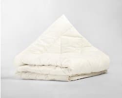 Sleeptime Percal Wollen - Enkel Dekbed - Tweepersoons - 200x220 - Creme