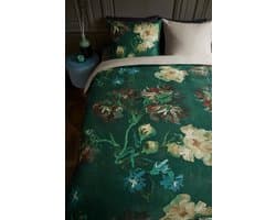 Beddinghouse x Van Gogh Museum Peonies dekbedovertrek - Lits-Jumeaux - 240x200/220 - Groen