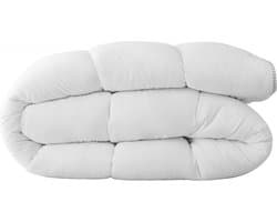 Linea Pura Mono Dekbed - Lichtgewicht - Ademend - Hypoallergeen - Wit - 200x200 cm