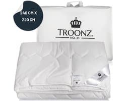 Troonz® Dekbed Livorno 240x220 cm - 100% Katoen - Luxe en Zacht Katoen - Zomer Dekbed - Tweepersoons Dekbed