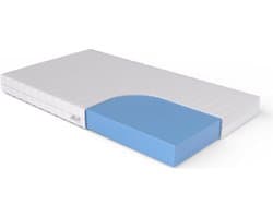 Matras Bamboo 140x200 - Hr koudschuim - 20cm dik - Afneembare tijk wasbaar - Hotel kwaliteit - 140 x 200 cm Koudschuim