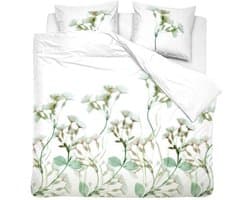 Cinderella Sereen Dekbedovertrek - Tweepersoons - 200x200/220 cm - Wit