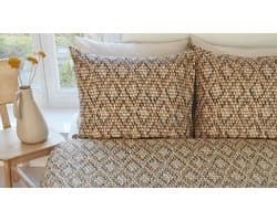 Beddinghouse Willow Dekbedovertrek - Tweepersoons - 200x200/220 cm - Sand