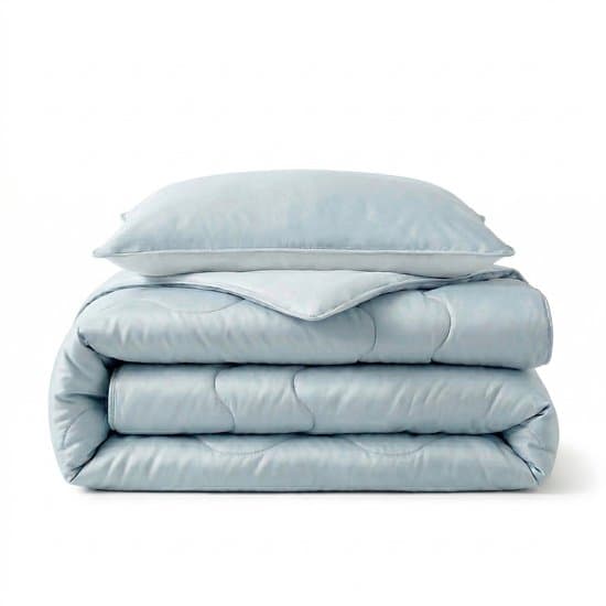 Sleeptime Verkoelend Dekbed zonder Overtrek - Wasbaar Dekbed - Inclusief Sloop - 140x200 - Blauw