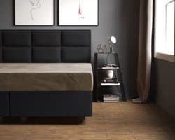 Sleeptime Hoeslaken Velvet - 160x200 - Super Zacht - Grijs