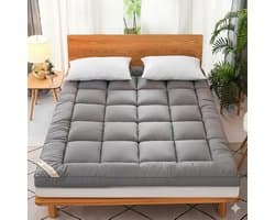 Matrastopper 140x200 cm – Extra Zachte Gequiltte Topper 10 cm Dik met Elastische Hoeken