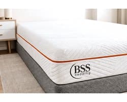 BSS Bedding Elite - Matras - 140x200 - 22 cm Dik - 7 Zone Memory Foam