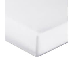 Matrasbeschermer Molton - Matrasdekking - Bescherming Matras - 200 G/M² Katoen - 140x190 - Wit