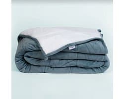 Nordic Paradise – Cozy Verzwaringsdeken – 9kg – Weighted Blanket – Verzwaarde Deken – Zwaartedeken – Warm – 150x200 cm – Warm Grijs