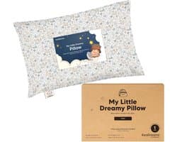 SPHProducts - Mini Toddler Pillow - Ergonomisch - 23x33cm - Kinderen - Reis Kussen - Optimale ondersteuning voor een goede nachtrust - Prairie