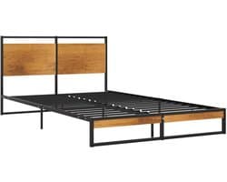 Tweepersoonsbed | Dubbelbed | Volwassenenbed | Bedframe metaal 120x200 cm